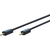 Clicktronic MP3-Audiokabel 3,5mm Klinken-Stecker > 3,5mm Klinken-Stecker 5,0m (70480)