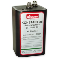 NISSEN 4R25 Konstant 25 - 6V 25-28Ah Luftsauerstoff -