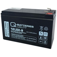 Quality Batteries Q-Batteries 12LSX-9 12V 8,8Ah Blei-Vlies-Akku / AGM