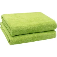 ZOLLNER Badetuch 100 x 150 cm rot