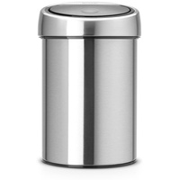 Brabantia Touch Bin Abfalleimer, Silber