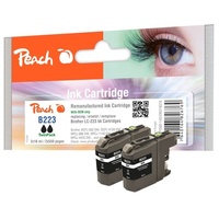Peach PI500-142 kompatibel zu Brother LC-223BK