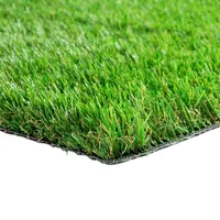 Steffensmeier Kunstrasen Montana|+++18.000 UV Stunden Garantie+++|Soft|Outdoor|Meterware|Rasenteppich|wasserdurchlässig|Grün, Größe: 100x150 cm