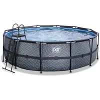 EXIT TOYS Stone Pool 450 x 122 cm inkl.