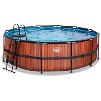 EXIT TOYS Wood Pool 450 x 122 cm inkl.