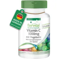 Fairvital Vitamin C 1000 mg mit Hagebutte Tabletten 500