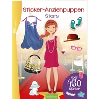 ArsEdition Sticker-Anziehpuppen - Stars