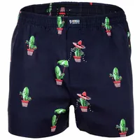 Happy Shorts Herren Web-Boxershorts - American Boxershorts