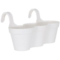 Artevasi CAPRI BALCONY TRIPLE POT 54CM WHITE