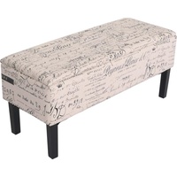 MCW Bank Sitzbank Renens Stoff/Textil 95x36x44 cm
