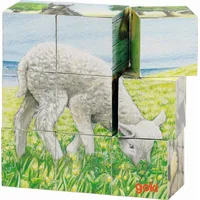 GoKi Würfelpuzzle Bauernhoftiere (57607)