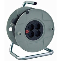 Brennenstuhl Kabeltrommel AK 260 25m H05VV-F 3G1,5 Grau-Schwarz 25