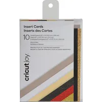 Cricut Joy Einlegekarten, Glitz/Glam, 10 Karten, Einlagen und Glam,