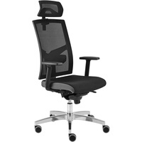 Hammerbacher Bürodrehstuhl Premium 2 Netzrücken, schwarz