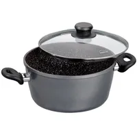 STONELINE Kochtopf 24 cm mit Glasdeckel