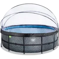 EXIT TOYS Stone Pool 450 x 122 cm inkl.