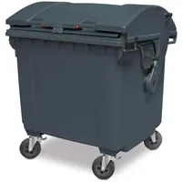 BRB-Lagertechnik Müllcontainer 1100 l Grau