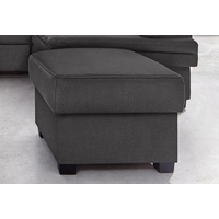 Sit&more Polsterhocker »Pisa«, mit Stauraum grau