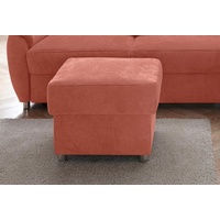 Sit&more Hocker »Sonoma«, mit Stauraumfach orange