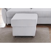 Sit&more Hocker »Sonoma«, mit Stauraumfach silberfarben