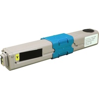 W&P Recycling Toner ersetzt Oki 44973533 yellow