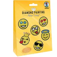 Ursus Diamond Painting Sticker Smileys Set mit 2 Bögen