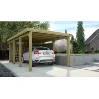 Weka Einzelcarport 617 2,94 x 5,91 m kdi inkl.