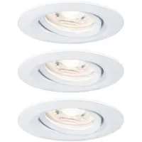 Paulmann Nova Mini Coin 3er Set rund 3x4 W