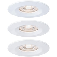 Paulmann Nova Mini Coin weiß matt set