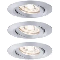 Paulmann Nova mini Coin 3er Set rund schwenkbar 3x4W