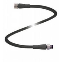 Pepperl+Fuchs 240813-0004 Sensor-/Aktor-Steckverbinder M8 Stecker, gerade, Buchse, gerade 0.60m