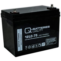 Quality Batteries Q-Batteries 12LC-75 12V 77Ah