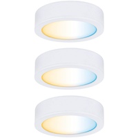 Paulmann Clever Connect Starter Set Disc weiß matt tunable