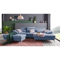 Sit&more Polsterhocker »Scorpio«, inklusive Federkern blau