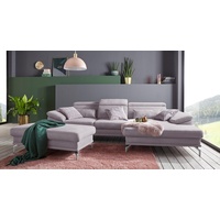 Sit&more Polsterhocker »Scorpio«, inklusive Federkern grau