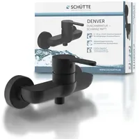Schütte DENVER Duscharmatur Einhandmischer Schwarz matt