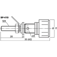Monacor BP-410