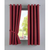 Gardinenbox NewYork Ösen 140 x 160 cm bordeaux