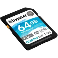 Kingston SDXC Canvas Go! Plus 64 GB Class 10
