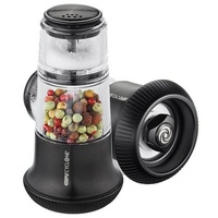 GEFU Pfeffermühle mit Salzstreuer schwarz