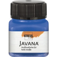 Kreul Javana Stoffmalfarbe für helle Stoffe royalblau, 20 ml