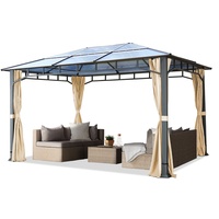TOOLPORT Gartenpavillon Sunset Deluxe 3 x 4 m inkl.