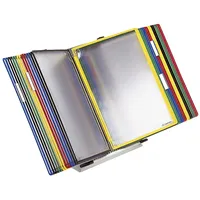 Tarifold Wand-Sichttafelsystem 434309 DIN A4 farbsortiert mit 30 Sichttafeln