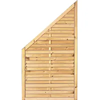 Tetzner & Jentzsch Lamellenzaun-Ecke 100 x 180 cm grün