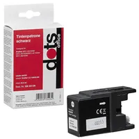 Dots schwarz Tintenpatrone ersetzt brother LC-1280XLBK
