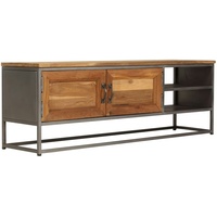 VidaXL TV-Schrank Recyceltes Teak und Stahl 120 x 30