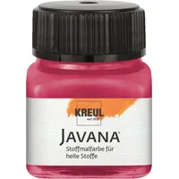 Kreul Javana Stoffmalfarbe für helle Stoffe rubinrot, 20 ml