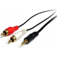 Startech StarTech.com 90cm 3,5mm Klinke auf Cinch Audiokabel -