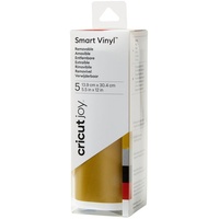 Cricut Joy Smart Vinylfolie ablösbar sortiert 13.9x30.4cm, 5 Blatt