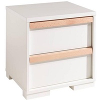 Vipack Nachtkonsole London natur/weiß